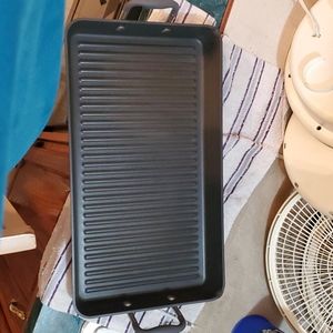 Pampered chef Double Burner Grill Pan